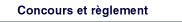 concours & reglement